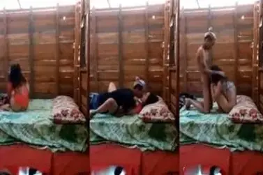 Bokep Indo Bawa Pacar ke Gubuk Cinta